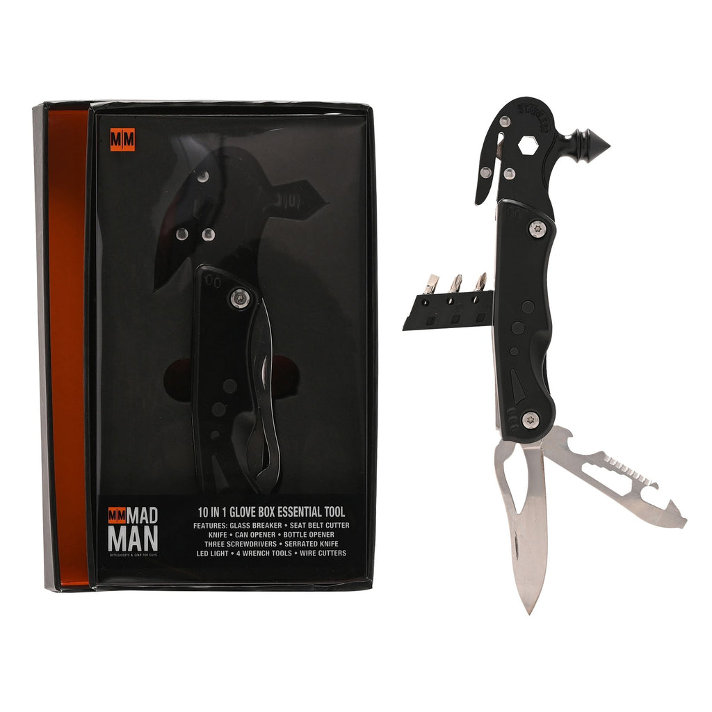 Black multiuse tool. 