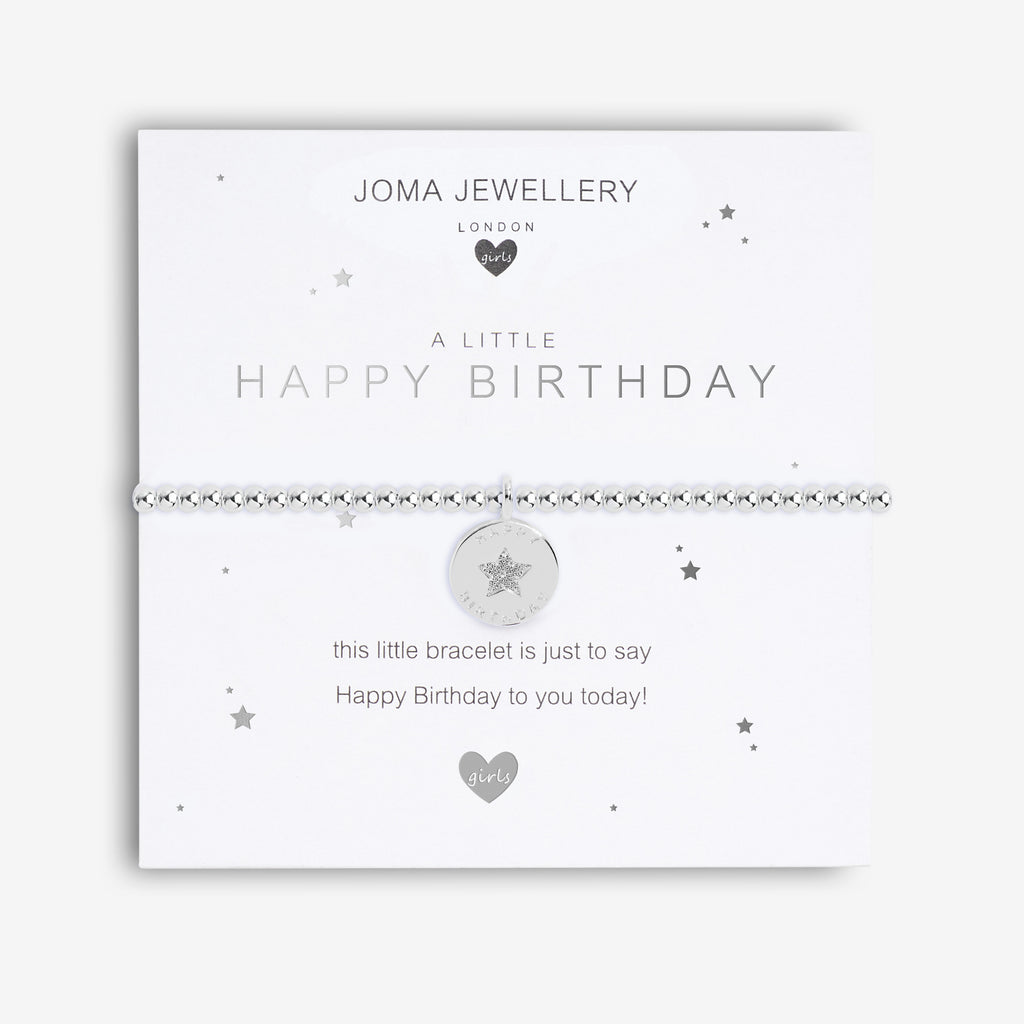 Children Happy Birthday Joma Jewellery Bracelet