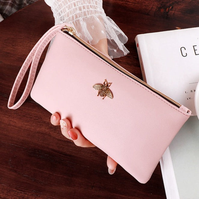 Pale Pink Clutch Bag
